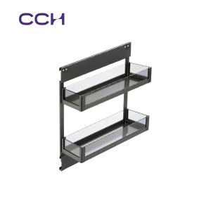 Side Glass Pull-out Basket